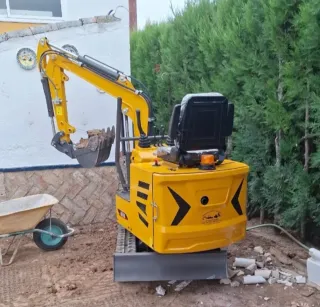 Mini excavadora 