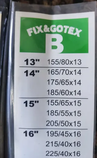 Cadenas de tela para nieve FIX&GOTEX