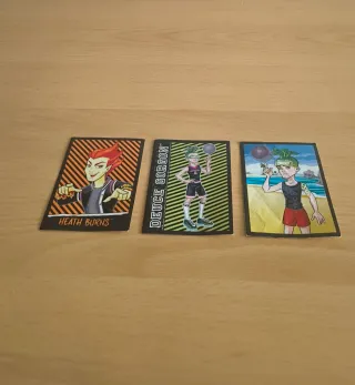 3 Cromos de la colección Monster High Panini 2013