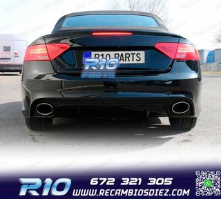 PARAGOLPES TRASERO AUDI A5 8T COUPE 07-15 LOOK RS5