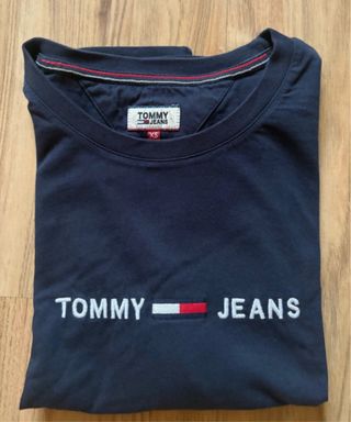 Camiseta Tommy Jeans Azul Talla XS
