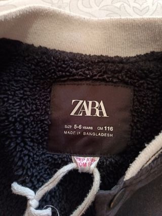 Chaqueta estilo universitario niño