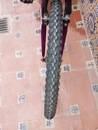 Bicicleta Mujer 26 Morado/Blanco