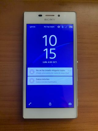 Sony Xperia bianco