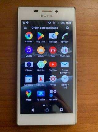 Sony Xperia bianco