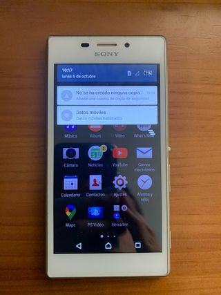 Sony Xperia bianco