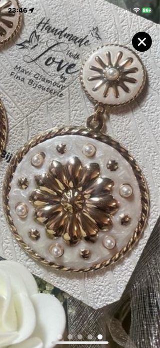 Pendientes Árabes Novia Elegantes