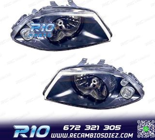 FAROS PARA SEAT IBIZA 6L 02-09 CORDOBA 02-10 H4