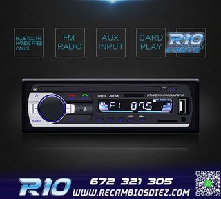 RADIO 1DIN BLUETOOTH MP3 USB SD AUX
