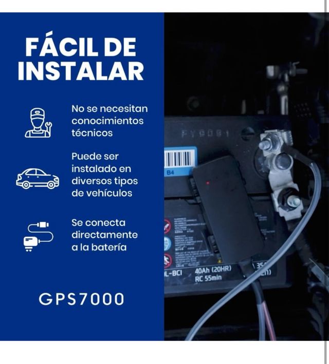 GPS 7000 G1 para Coche Localizador en tiempo real