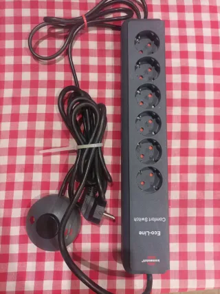Regleta Brennenstuhl Eco-Line Comfort Switch