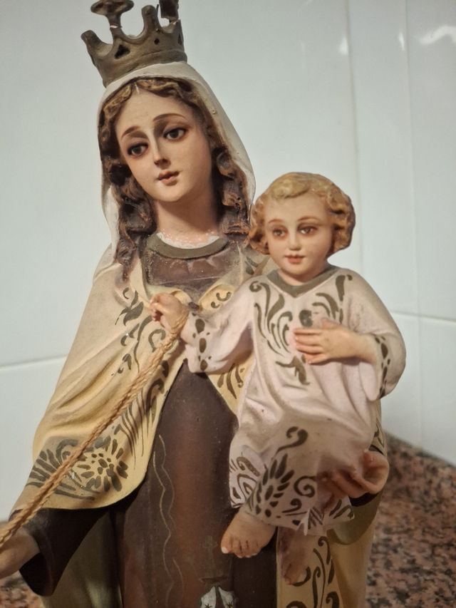 Virgen del Carmen Olot 40cm