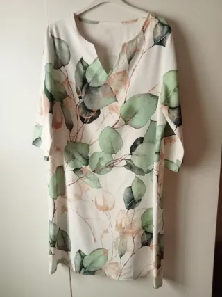Vestido estampado floral