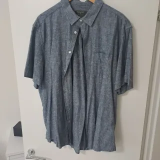 Camicia uomo Primark misto lino XL