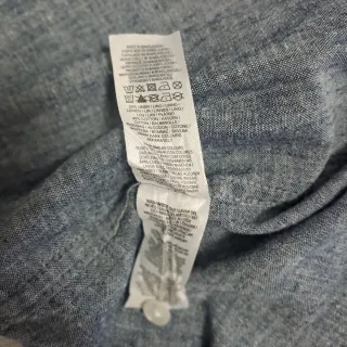 Camicia uomo Primark misto lino XL