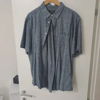 Camicia uomo Primark misto lino XL