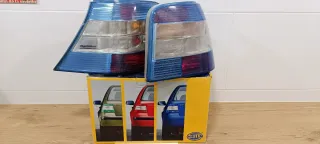 Faros VW Golf MK IV Azules