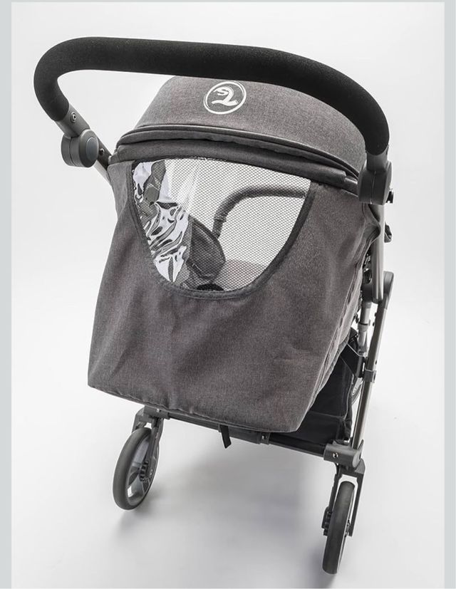 Carro de paseo Twistshake gris