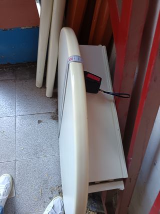 Mesa redonda blanca 80 cm