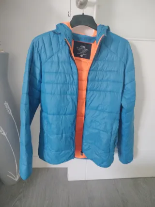 Chaqueta chico Jack & Jones azul/naranja Talla S