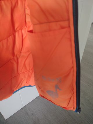Chaqueta chico Jack & Jones azul/naranja Talla S