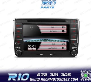 RADIO NAVEGADOR 7" PARA SEAT SKODA VOLKSWAGEN VW USB GPS TAC