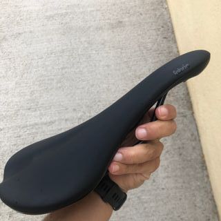 Sella nera in tessuto Cannondale