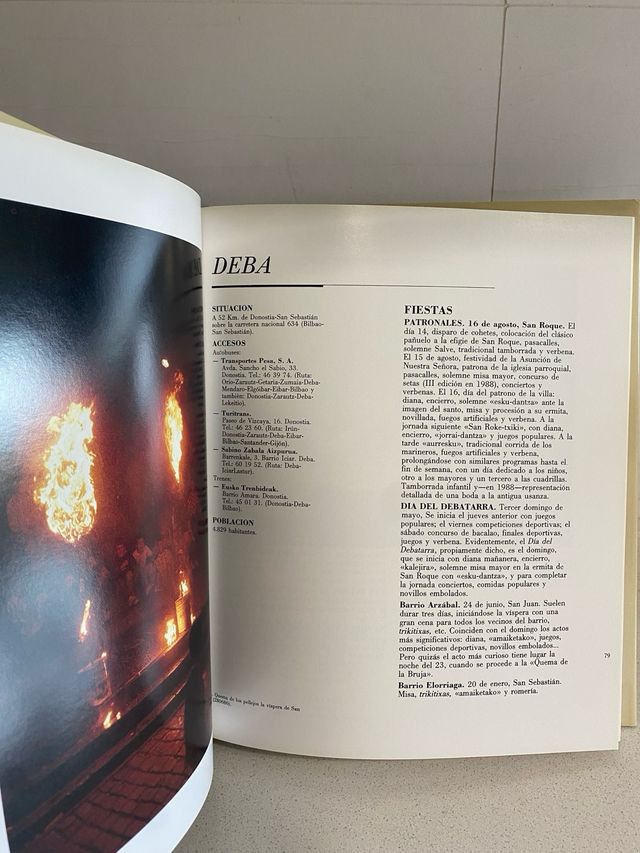 Libro "Guia de fiestas populares de Guipuzkoa"