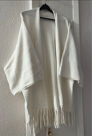 Conjunto lana blanco roto