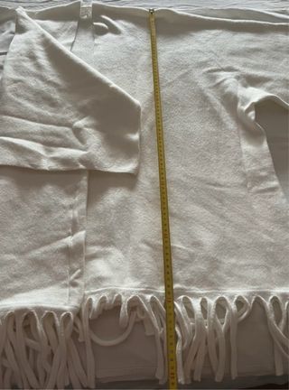 Conjunto lana blanco roto