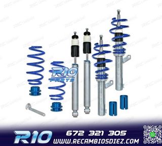 SUSPENSIÓN ROSCADA BLUE LINE SKODA OCTAVIA 1Z RS VRS