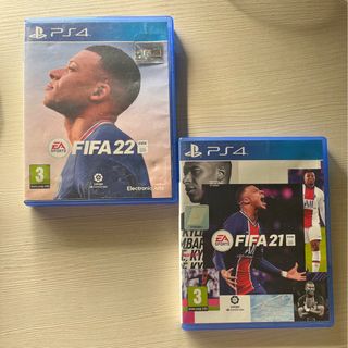 Juegos PS4 FIFA 21 y FIFA 22