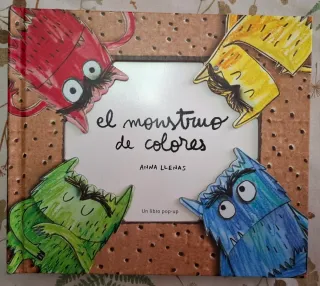 El Monstruo de Colores, un libro pop-up