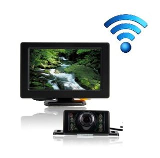 Camara Marcha Atras LED Pantalla LCD Inalambrica