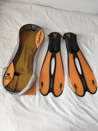 Aletas Tribord Caraibes Kit 500 T39/40 + Bolsa
