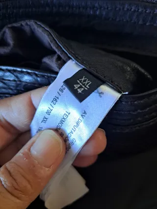 Chaqueta de cuero Massimo Dutti