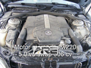 Motor mercedes w220 5.0 v8 swap 306 cv.