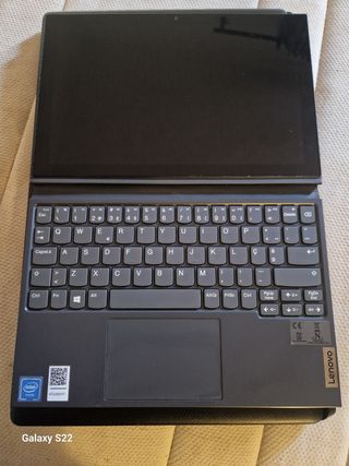 Portátil Tablet Lenovo Cinza/Prata