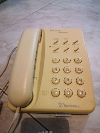 Teléfono sobremesa Forma Beige