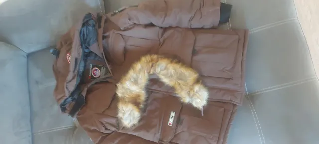 Parka verde taglia L