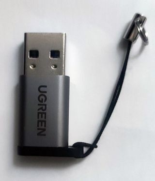 Adaptador USB-A 3.0 a USB tipo C 3.0 hembra