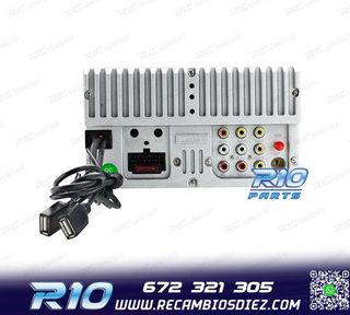 RADIO GPS ANDROID 8.1 7" OCTA-CORE 2DIN MULTIMEDIA PANTALLA