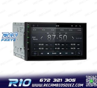 RADIO GPS ANDROID 8.1 7" OCTA-CORE 2DIN MULTIMEDIA PANTALLA