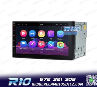 RADIO GPS ANDROID 8.1 7" OCTA-CORE 2DIN MULTIMEDIA PANTALLA