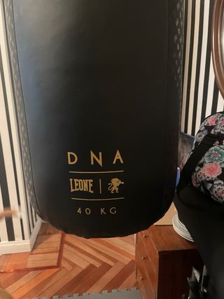 Saco Boxeo Leone 40kg Negro
