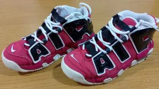 Zapatillas Nike Air More Uptempo Rojas