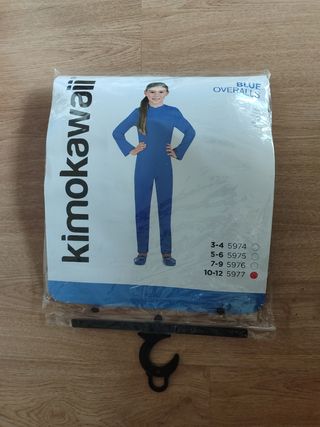 Mono infantil azul Kimokawaii

