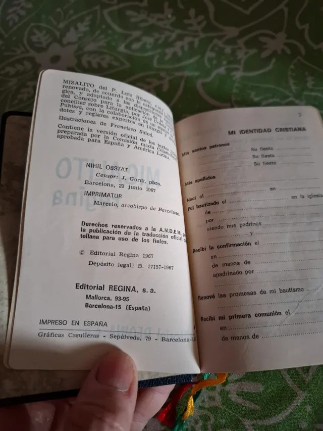 Misal Regina 1967 Pequeño