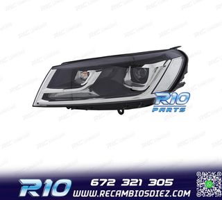 FARO IZQ BI-XENON VOLKSWAGEN VW TOUAREG 14-18 CON LUCES DIUR