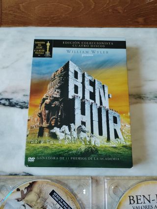 Ben-Hur en DVD: Edición Coleccionista con 4 Discos
